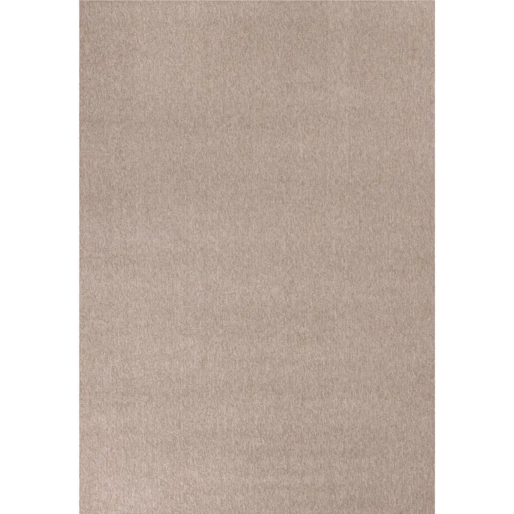 Flex Beige Low Pile Solid Rug - 60X110 cm - Rugs