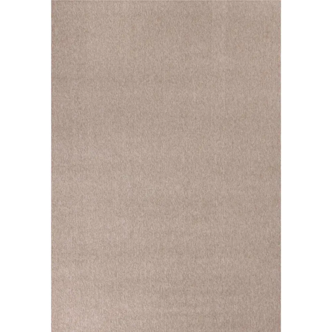 Flex Beige Low Pile Solid Rug - 60X110 cm - Rugs