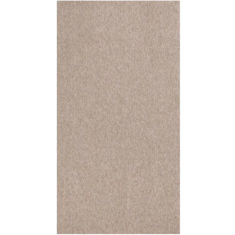 Flex Beige Low Pile Solid Rug - 80X150 cm - Rugs