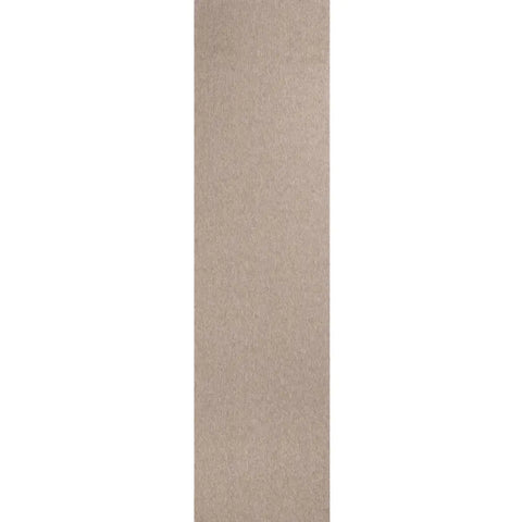 Flex Beige Low Pile Solid Rug - 80X300 cm - Rugs