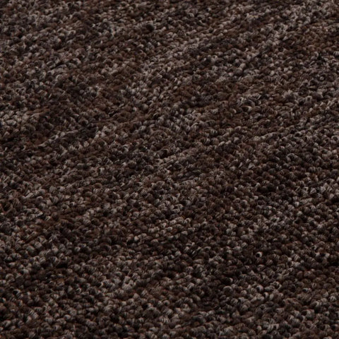 Flex Brown Low Pile Solid Rug - Rugs