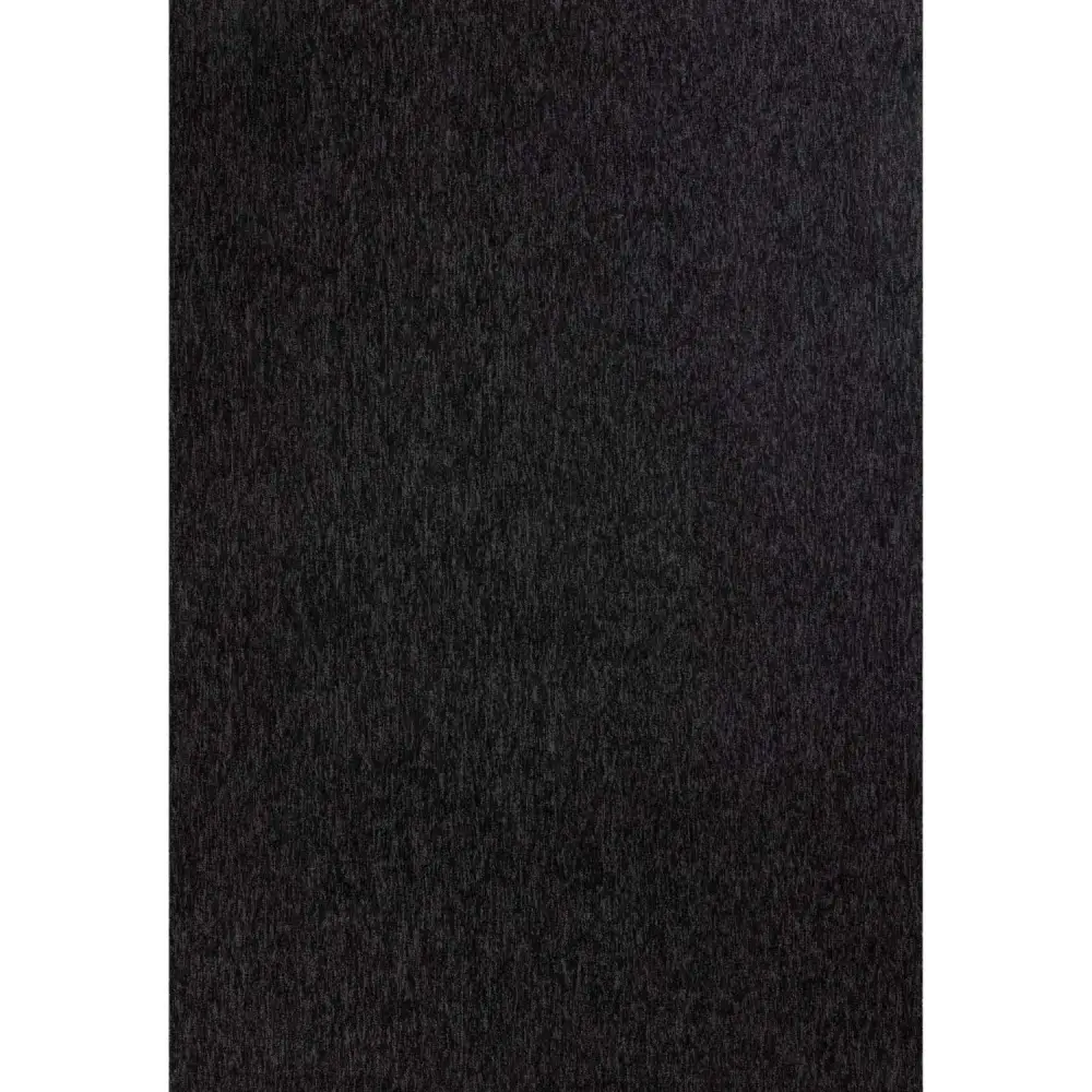 Flex Dark Grey Low Pile Solid Rug - 60X110 cm - Rugs