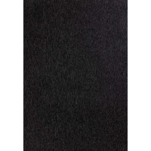 Flex Dark Grey Low Pile Solid Rug - 60X110 cm - Rugs