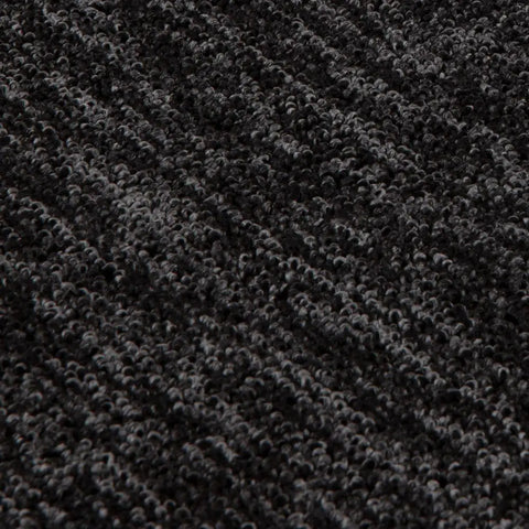 Flex Dark Grey Low Pile Solid Rug - Rugs