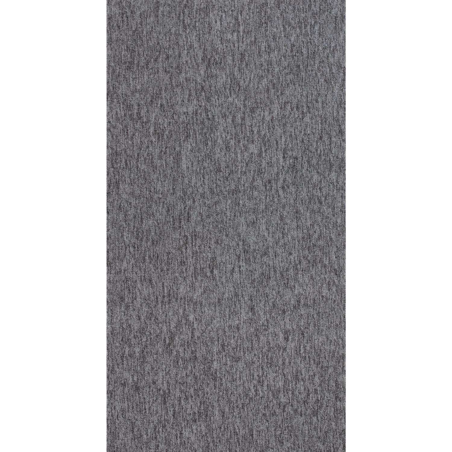 A flex grey low pile solid rug with a textured grey heathered low pile pattern perfect for modern spaces