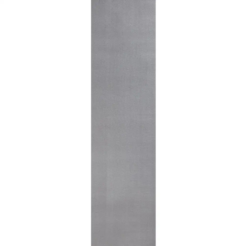 Flex Silver Low Pile Solid Rug - 80X300 cm - Rugs