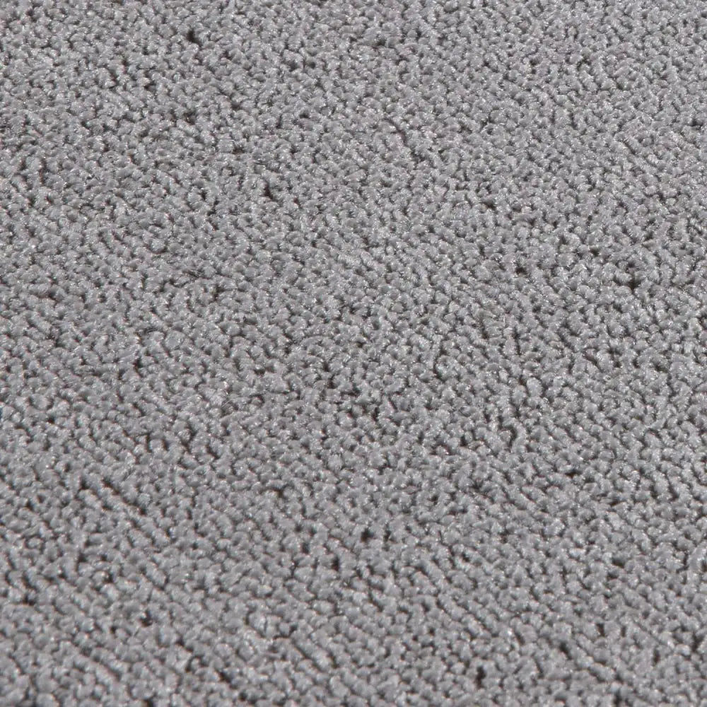 Flex Silver Low Pile Solid Rug - Rugs
