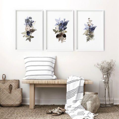 Wall art for homes | set of 3 wall art for living room