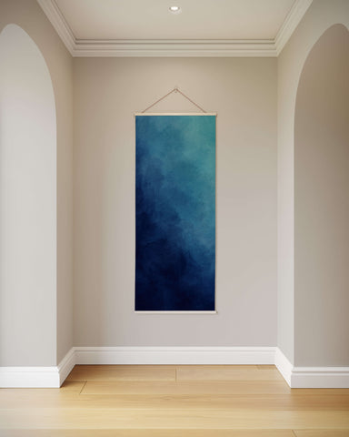 Dark Ombre Watercolour Tapestry