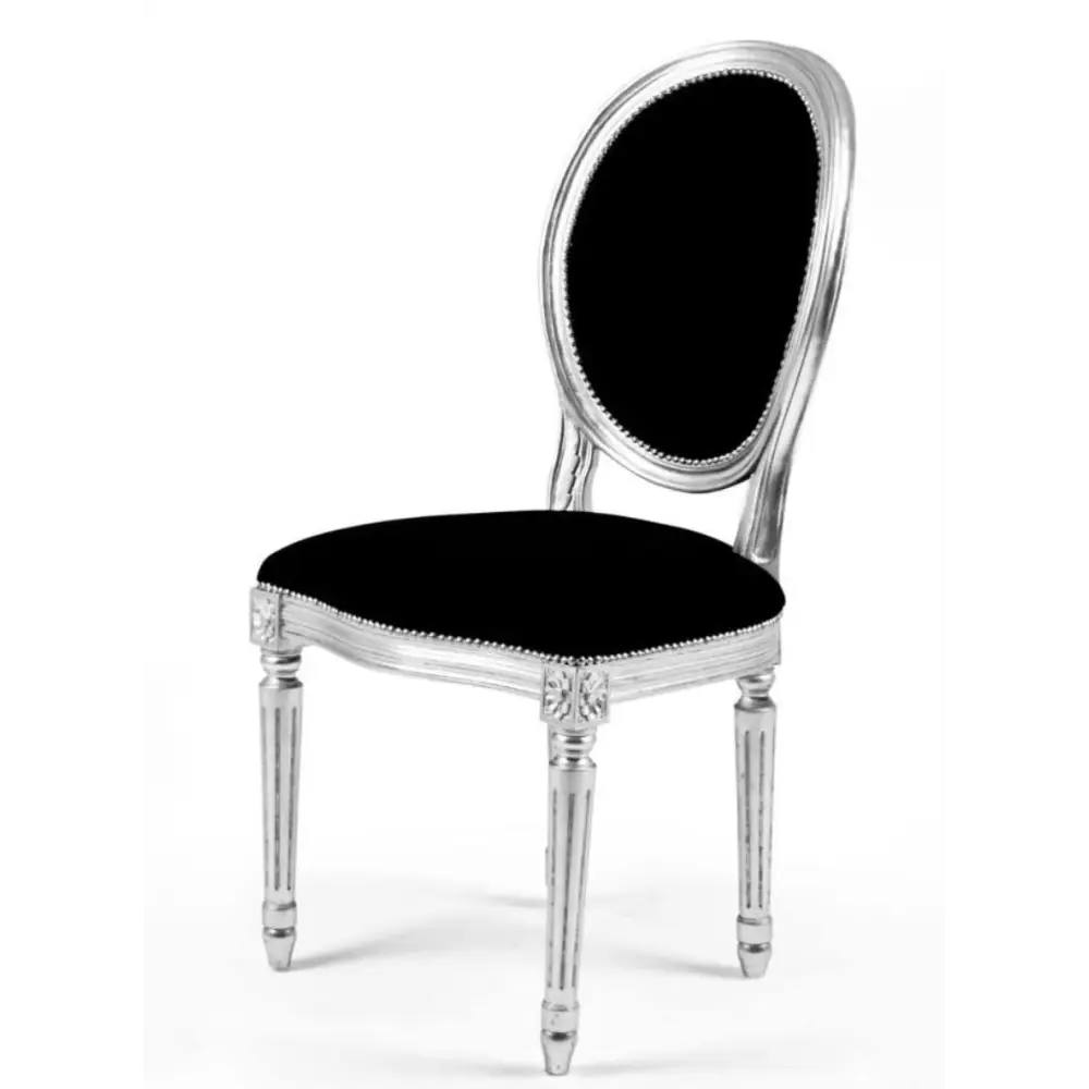 French Oval Back Plain Chair - Dining Chair