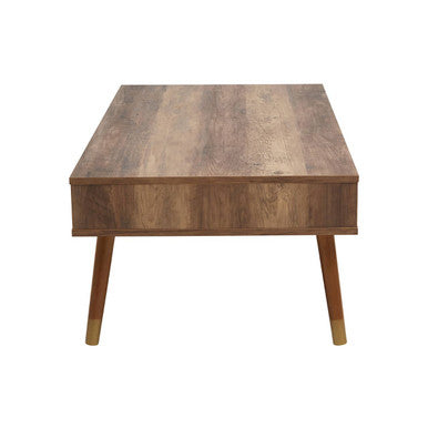 Frida Wood Veneer Coffee Table with 2 Drawers