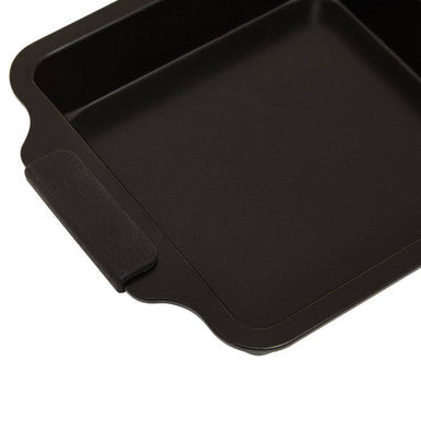 Black nonstick baking tin with handle from scratch small black baking tin perfect for small batch bakes