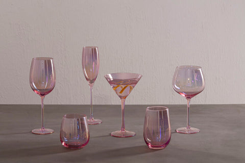 Frosted Deco Set Of 2 Gin Glasses