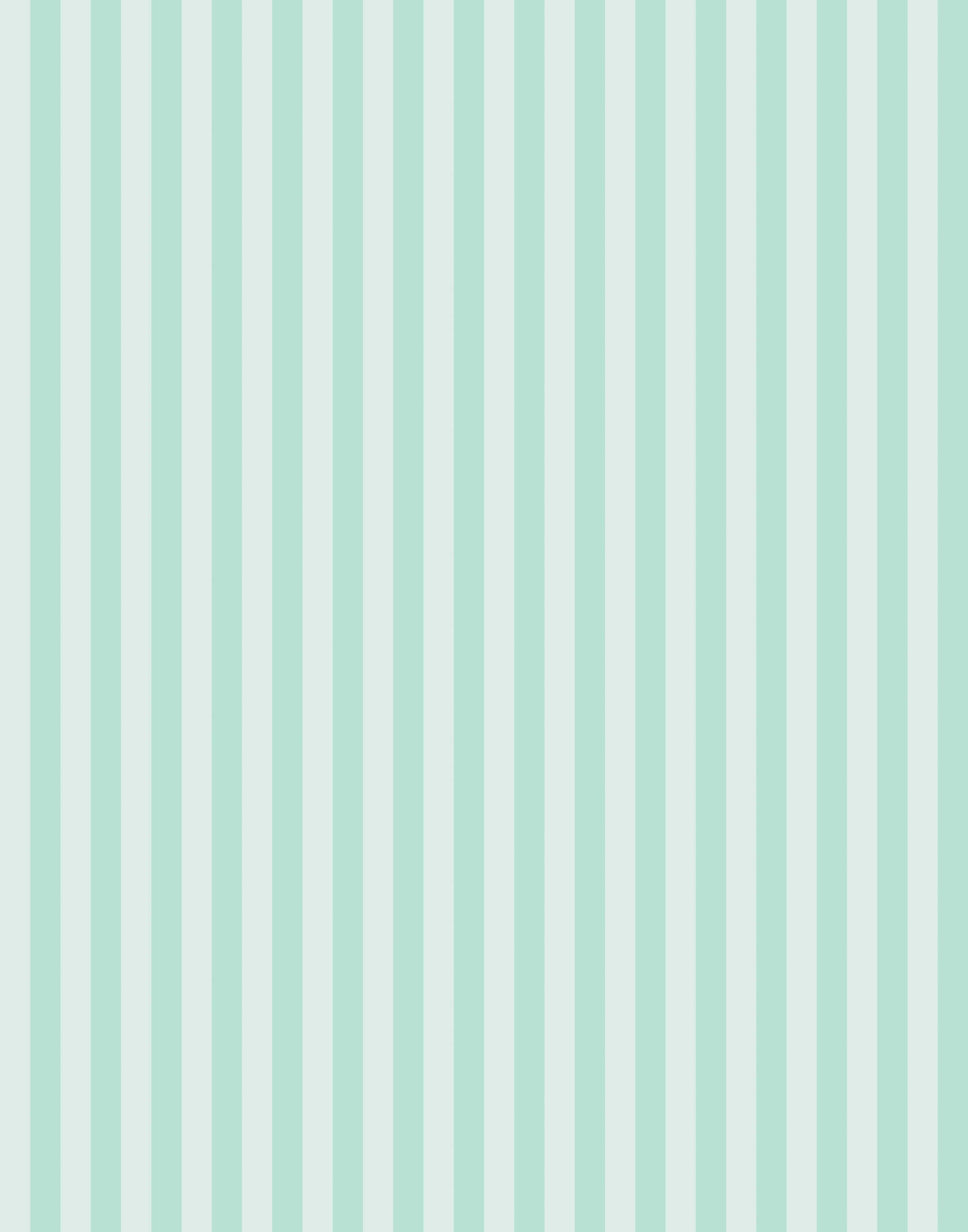 Froyo striped wallpaper with vertical stripes in mint green and pale gray perfect for modern room decor