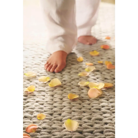 Fusion Oyster Braided Wool Rug - Rugs