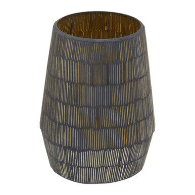 Gaia Large Mosaic Glass Candle Holder