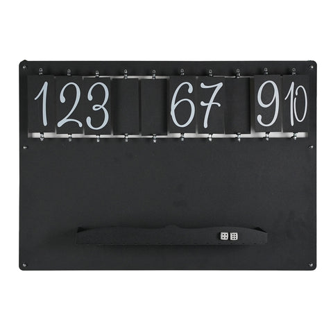 Shut The Box Wall Game