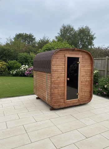 Steam & Oak Gas Cube Sauna 1.8m (Electric Option)