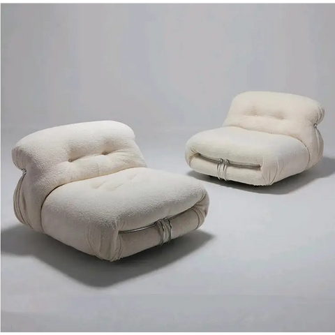 Garner Three Seater Sofa White Boucle