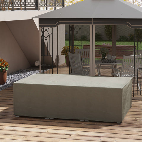 Outsunny 155 x 222cm Waterproof Furniture Cover - Grey