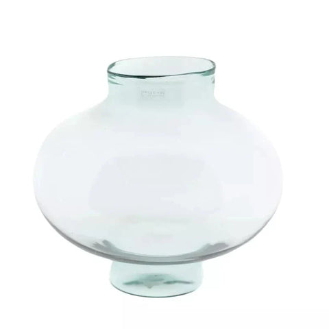 Vase MD1 RECYCLED Glass- CLEAR by DutZ