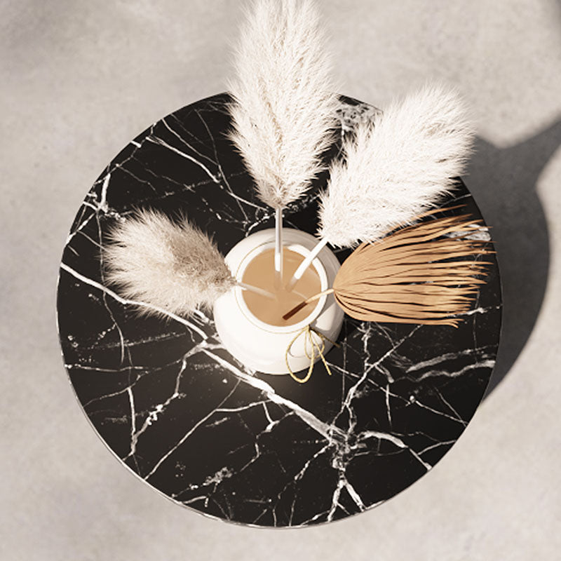 Geoff Side Table, Marble Effect