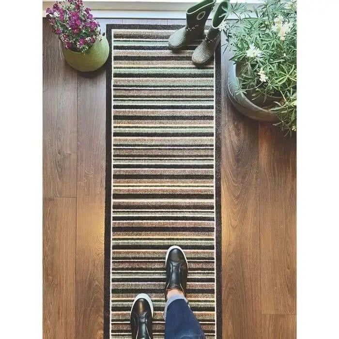 Geometric Washable Mat and Runner - Doormat