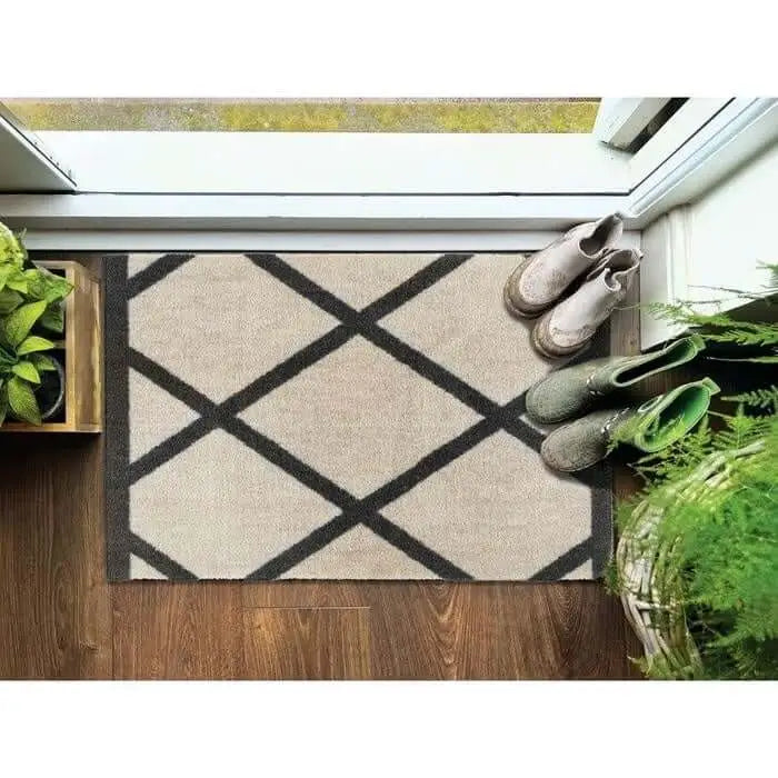 Geometric Washable Mat and Runner - Doormat