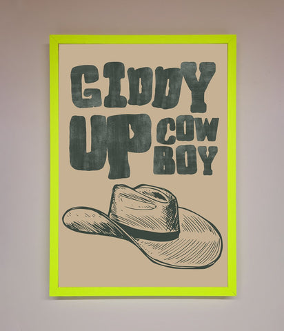 Giddy Up Framed Poster