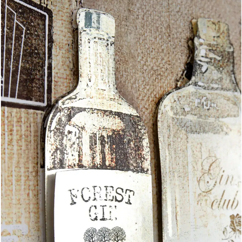 Gin Collection Artwork Framed - Artwork