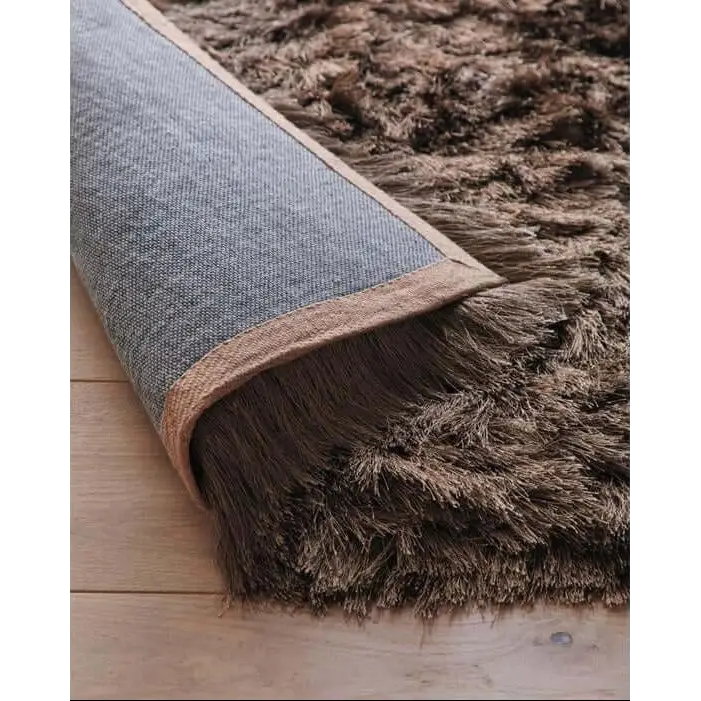 Glamour Shaggy Rug Plain Design - Rugs