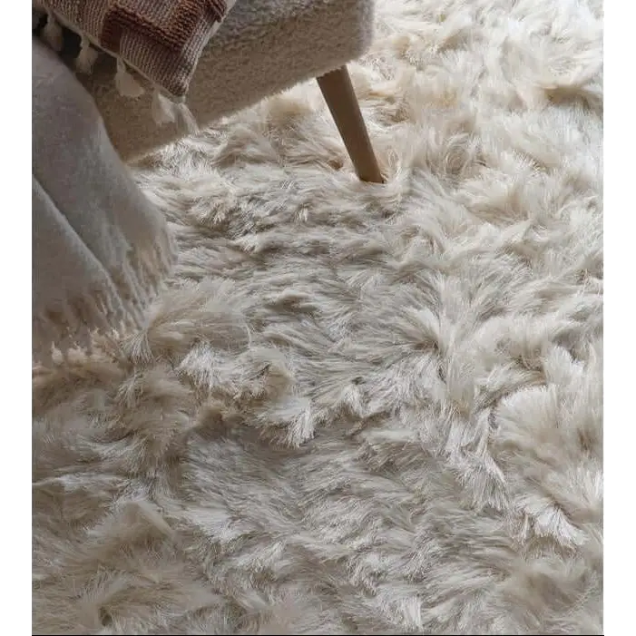 Glamour Shaggy Rug Plain Design - Rugs