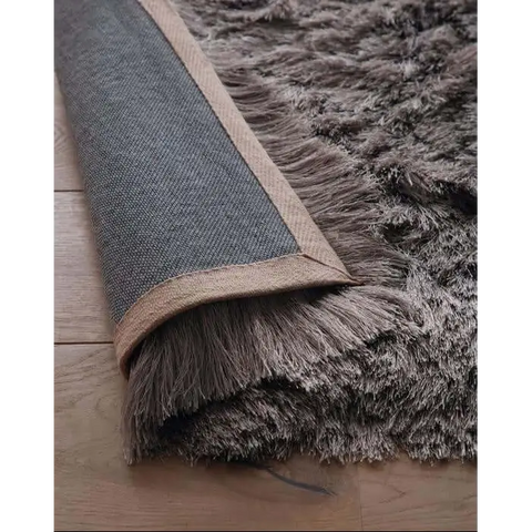 Glamour Shaggy Rug Plain Design - Rugs