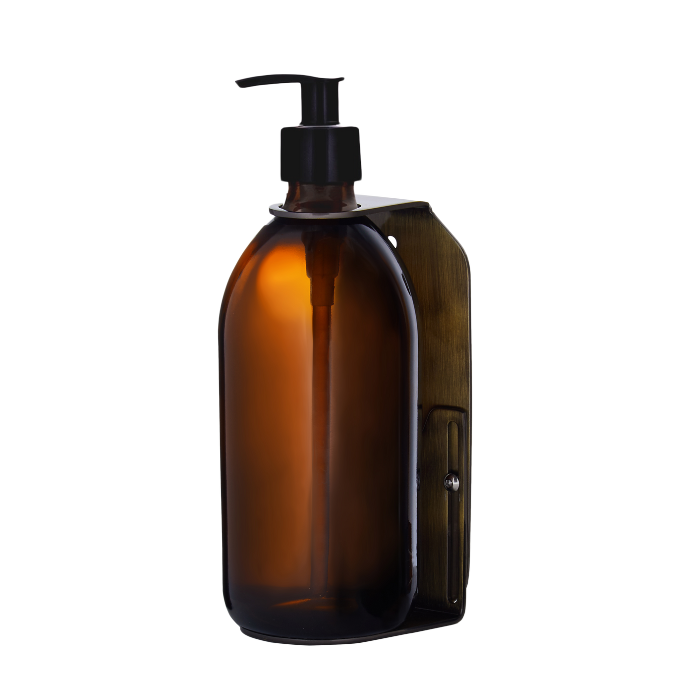 Gold Single Wall Mounted Soap Dispenser