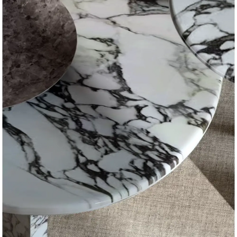 Goliah Coffee Table Set Marble