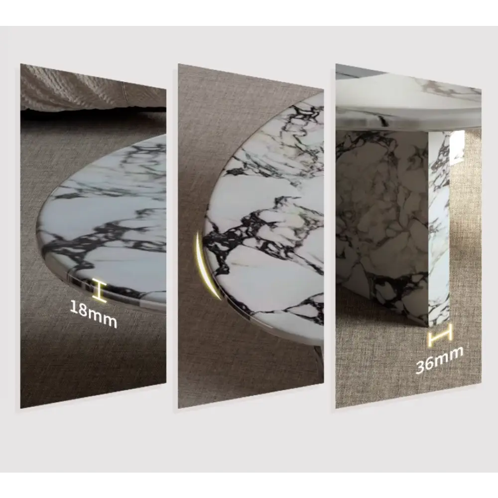 Goliah Coffee Table Set Marble