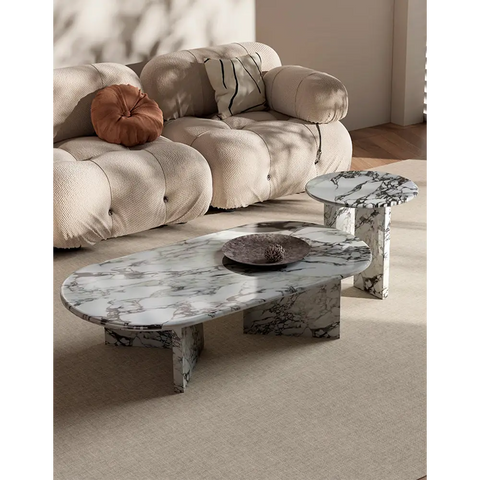 Goliah Coffee Table Set Marble