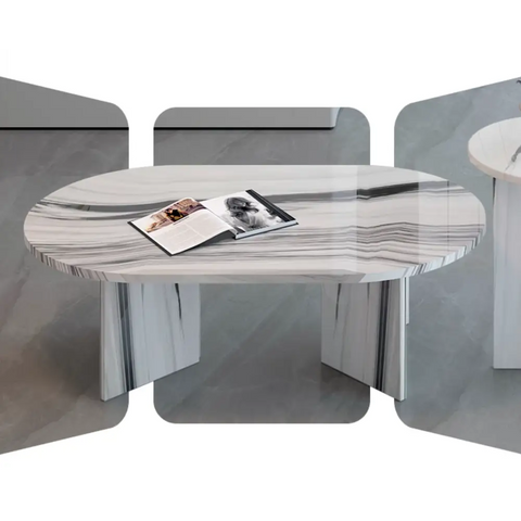 Goliah Coffee Table Set Marble