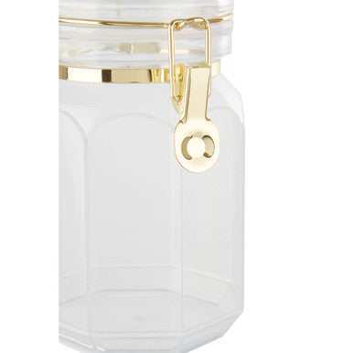 Gozo Octagonal Storage Jar 1200 Ml