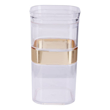 Gozo Square Storage Jar 800 Ml