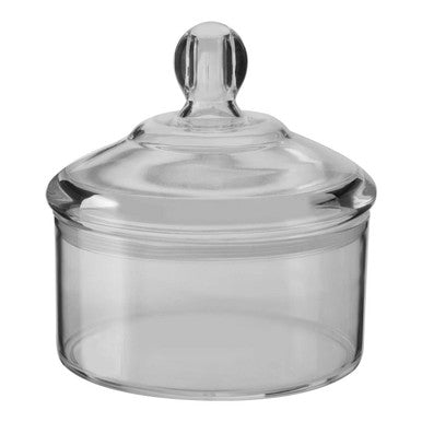 Gozo Transparent Round Jar 600 Ml