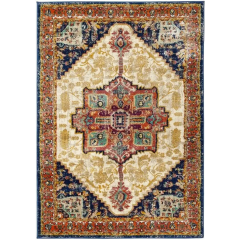 Granada Multicolour Vintage Rug | Amber - 80X150 cm - Rugs