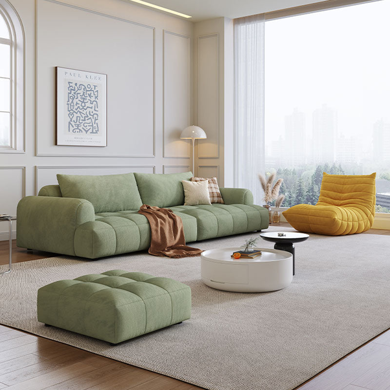 Grayson Puff Two Seater, Three Seater, Four Seater Sofa, Suede