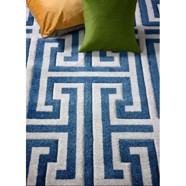 Greek Key Rug Geometric Design - Rugs