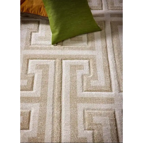 Greek Key Rug Geometric Design - Rugs