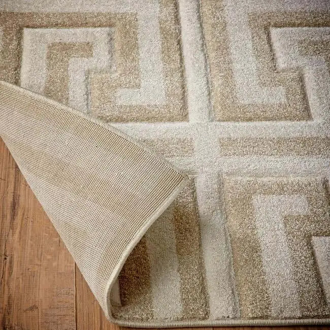 Greek Key Rug Geometric Design - Rugs