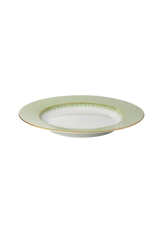 Green Apple Lace Dinner Plates - Set of 4