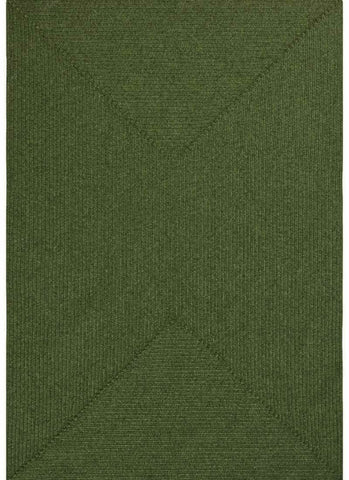 Indoor Outdoor Trenzado Rug – Bordered Plain Design