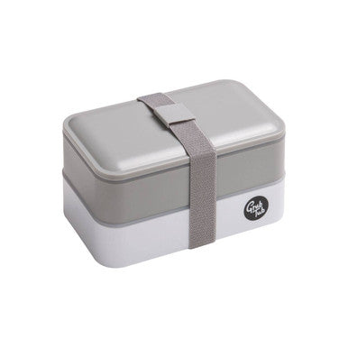 Grub Tub Grey Stackable Lunch Box