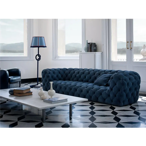 Gunter Three Seater Sofa Velvet - Sofa